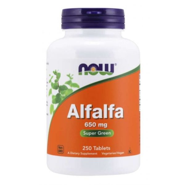 Now Foods Alfalfa 250 tabliet odhadovaná cena: 14.95 EUR