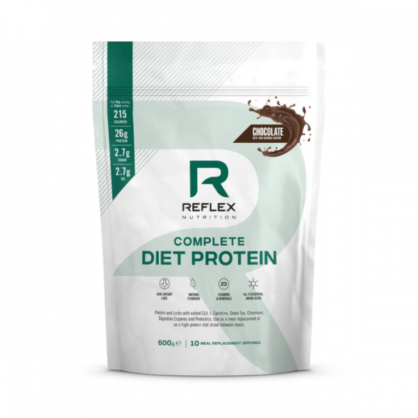 Reflex Nutrition Complete Diet Protein 600 g čokoláda odhadovaná cena: 16.95 EUR
