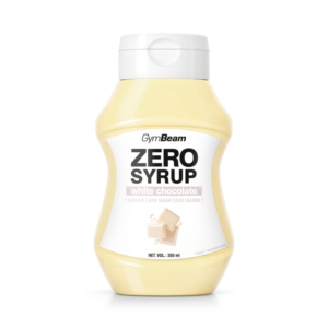 ZERO SIRUP biela čokoláda – GymBeam 6 x 350 ml odhadovaná cena: 21.95 EUR