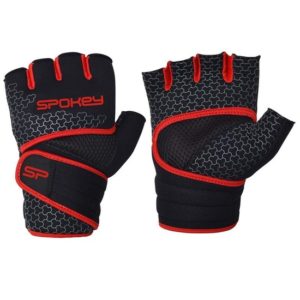 Neoprénové fitness rukavice Spokey LAVA čierno-červené odhadovaná cena: 22.7 EUR