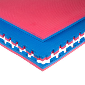 Puzzle tatami podložka inSPORTline Malmeida 100x100x4 cm červeno-modrá odhadovaná cena: 45.4 EUR