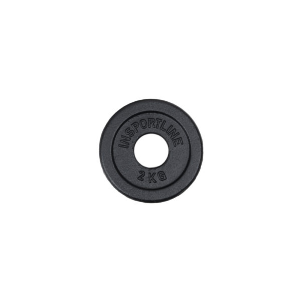 Liatinový olympijský kotúč inSPORTline Castblack OL 2 kg 50 mm odhadovaná cena: 9.9 EUR