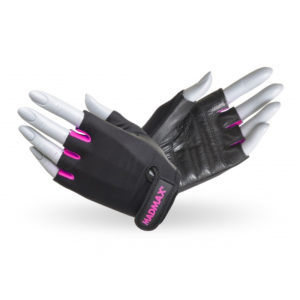 Fitness rukavice MadMax Rainbow čierno-ružová – M odhadovaná cena: 8.5 EUR