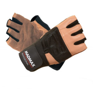 Fitness rukavice MadMax Professional 2021 hnedo-čierna – L odhadovaná cena: 12.9 EUR