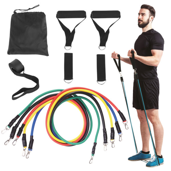 Nastaviteľný gumový expander inSPORTline Morpo Tubes odhadovaná cena: 13.9 EUR