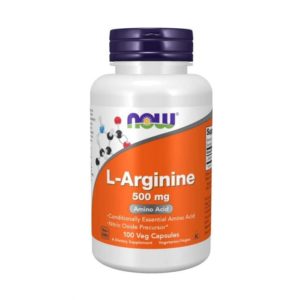 NOW Foods L-Arginín 100 kaps. odhadovaná cena: 11.95 EUR