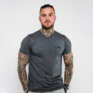 GymBeam Tričko Basic Dark Grey  L odhadovaná cena: 9.95 EUR