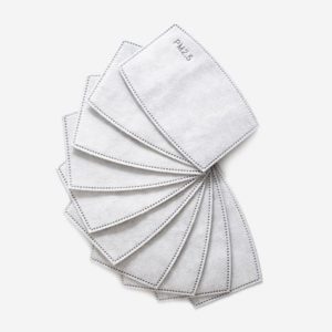 GymBeam Filter PM2.5 do ochranného rúška 10 ks odhadovaná cena: 4.4 EUR