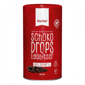 Xucker Chocolate Drops tmavá čokoláda 750 g horká čokoláda ODHADOVANÁ CENA: 19.95 EUR