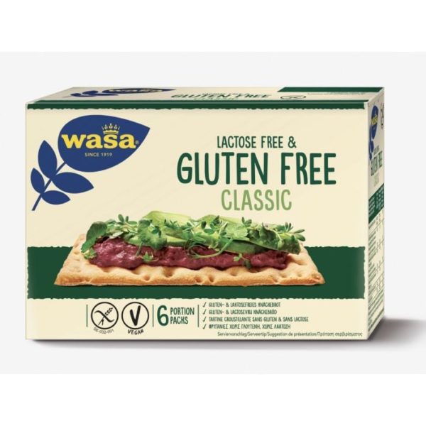 Wasa Gluten free 12 x 240 g odhadovaná cena: 78.95 EUR