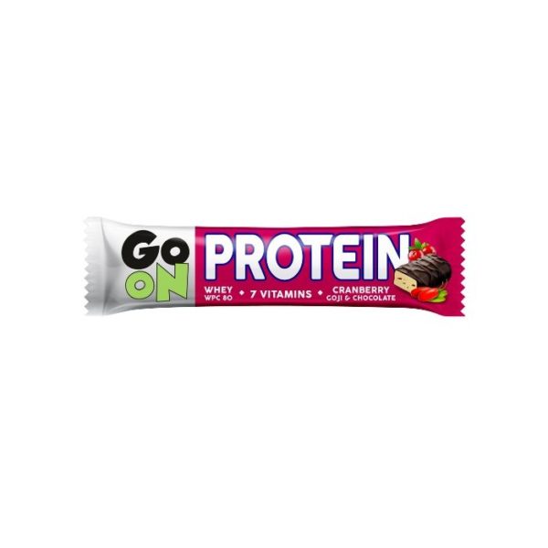 Go On Proteínová tyčinka 24 x 50 g brusnica a goji odhadovaná cena: 35.95 EUR