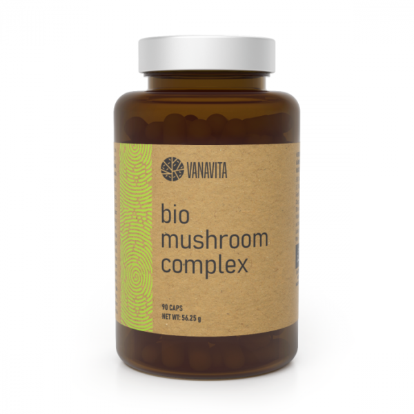 VanaVita Extrakt z húb BIO Mushroom Complex 90 kaps. odhadovaná cena: 14.95 EUR