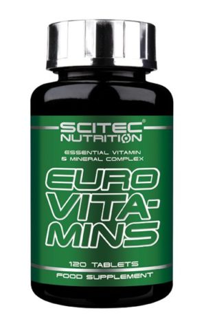 Euro Vita-Mins – Scitec Nutrition 120 tbl. odhadovaná cena: 14,90 EUR