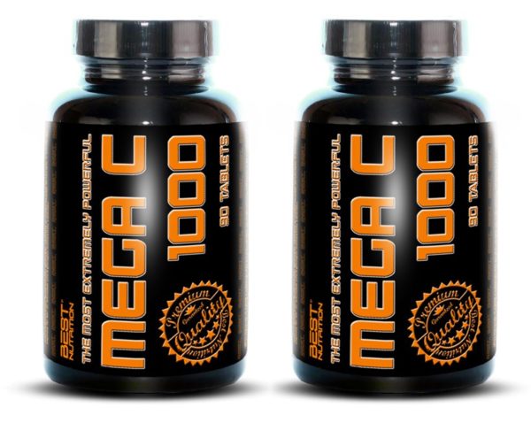 1+1 Zadarmo: Mega C 1000 – Best Nutrition 90 tbl. + 90 tbl. ODHADOVANÁ CENA: 19,90 EUR