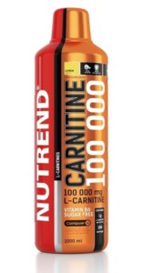 Carnitine 100 000 – Nutrend 1000 ml. Citrón ODHADOVANÁ CENA: 21,90 EUR