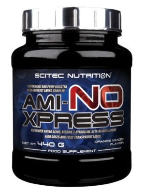 Ami-NO Xpress od Scitec Nutrition 440 g Peach Ice Tea odhadovaná cena: 28,90 EUR