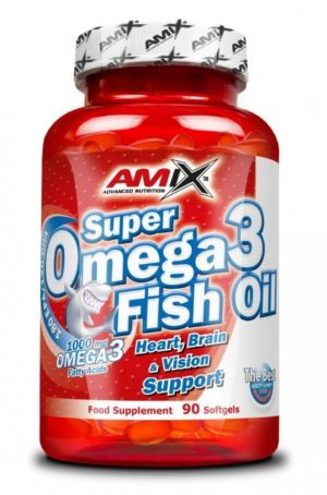 Super Omega 3 Fish Oil – Amix 180 kaps. odhadovaná cena: 19,90 EUR
