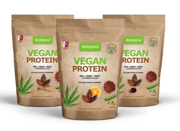 Vegan Protein – Kompava 525 g Holland Cocoa & Orange odhadovaná cena: 24,90 EUR
