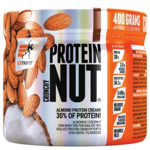 Nut Protein Crunchy – Extrifit  400 g Dvojitá čokoláda odhadovaná cena: 15,40 EUR