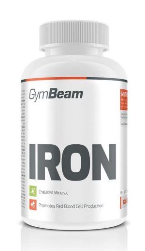 Iron – GymBeam 120 kaps. odhadovaná cena: 3,95 EUR