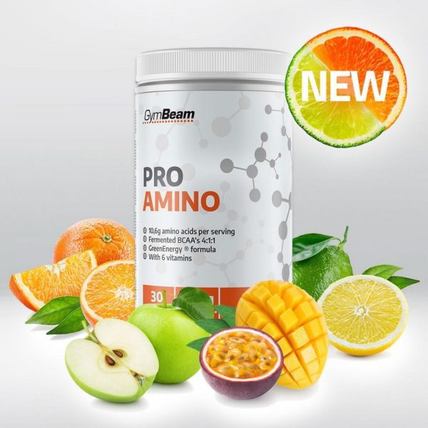 ProAmino – GymBeam  390 g Lemon Lime odhadovaná cena: 15,95 EUR
