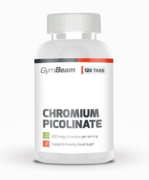 Chromium Picolinate – GymBeam  60 tbl. odhadovaná cena: 3,95 EUR
