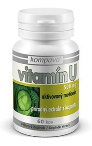 Vitamín U – Kompava 60 kaps ODHADOVANÁ CENA: 15,90 EUR