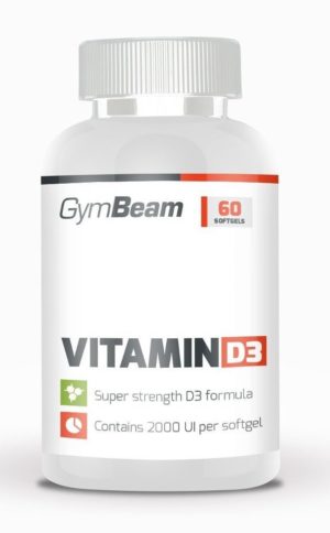 Vitamin D3 2 000 IU – GymBeam 240 kaps. odhadovaná cena: 10,50 EUR