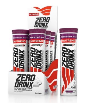 Zero Drinx – Nutrend 18 tbl. Blackcurrant odhadovaná cena: 7,90 EUR