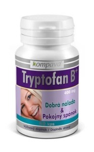 Tryptofan B+ – Kompava 60 kaps odhadovaná cena: 19,90 EUR