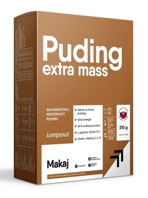 Extra Mass Puding – Kompava 6 x 35g Čokoláda+Vanilka ODHADOVANÁ CENA: 13,90 EUR