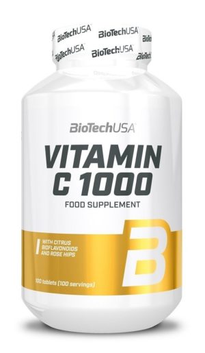 Vitamin C 1000 – Biotech USA 100 tbl. odhadovaná cena: 11,90 EUR