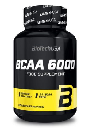 BCAA 6000 – Biotech USA 100 tbl. odhadovaná cena: 15,90 EUR