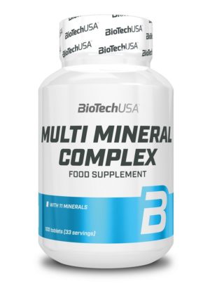 Multimineral Complex – Biotech USA 100 tbl ODHADOVANÁ CENA: 13,90 EUR
