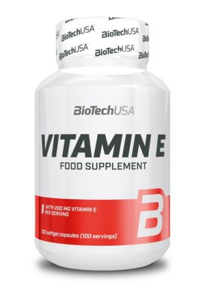 Vitamin E – Biotech USA 100 kaps ODHADOVANÁ CENA: 16,90 EUR