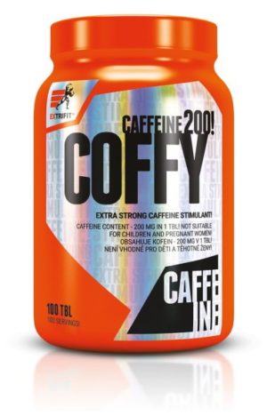 Coffy Caffeine 200 – Extrifit 100 tbl odhadovaná cena: 9,90 EUR