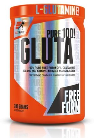 Gluta Pure 100 L-Glutamine – Extrifit  300 g odhadovaná cena: 16,90 EUR