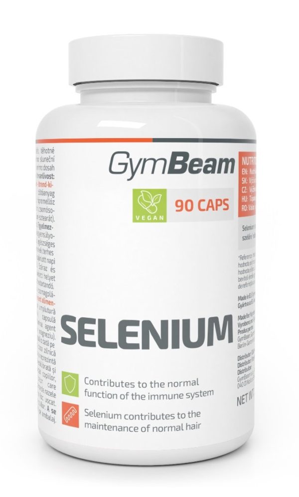 Selenium – GymBeam 90 kaps. ODHADOVANÁ CENA: 4,95 EUR