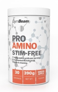 ProAmino Stim-Free – GymBeam 390 g Mango Maracuja ODHADOVANÁ CENA: 12,95 EUR