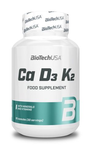 Ca D3 K2 – Biotech USA 90 kaps. odhadovaná cena: 10,90 EUR