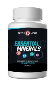 Essential Minerals – Czech Virus 60 kaps. ODHADOVANÁ CENA: 11,90 EUR