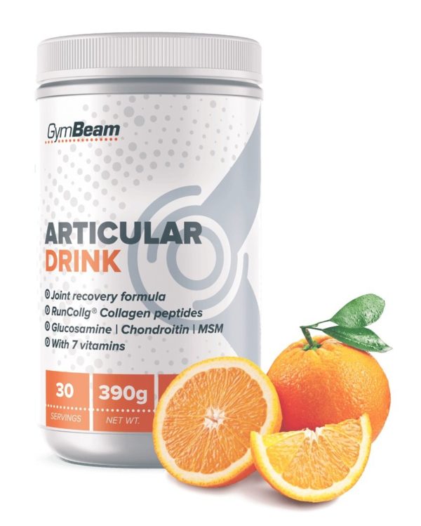 Articular Drink – GymBeam 390 g Orange odhadovaná cena: 14,95 EUR