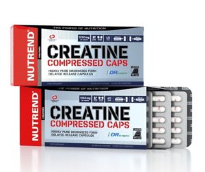 Creatine Compressed Caps – Nutrend 120 kaps. odhadovaná cena: 19,90 EUR