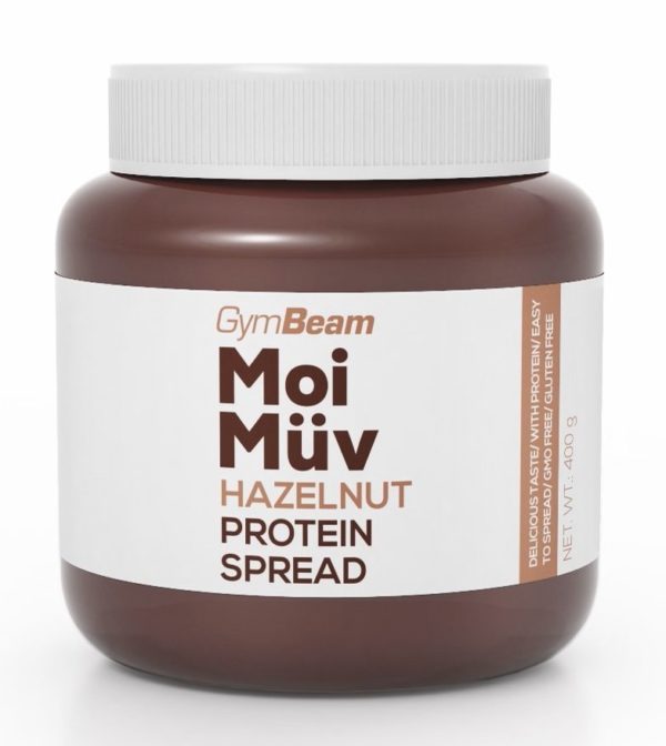 Moi Muv Protein Spread – GymBeam 400 g Milky ODHADOVANÁ CENA: 8,95 EUR