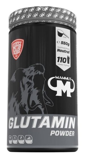 Glutamin Powder – Mammut Nutrition 550 g ODHADOVANÁ CENA: 25,90 EUR