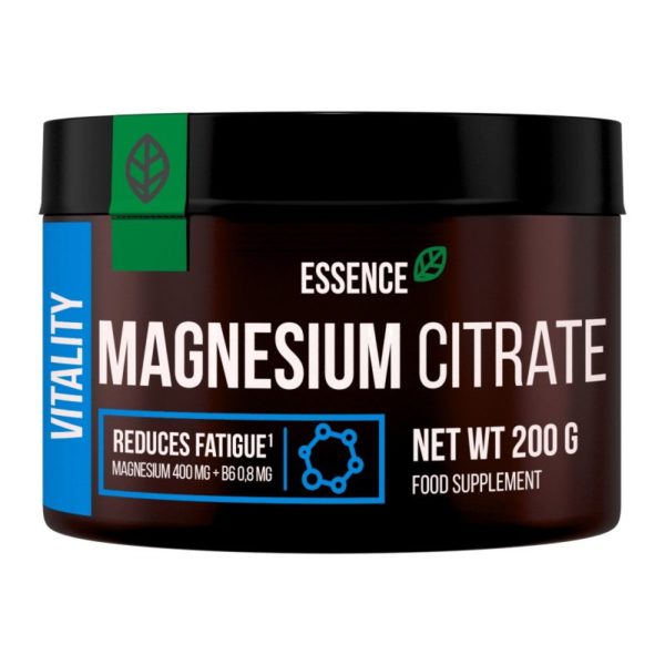 Magnesium Citrate – Essence Nutrition 200 g Natural ODHADOVANÁ CENA: 11,90 EUR