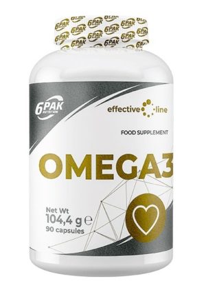 Omega 3 – 6PAK Nutrition 90 kaps. odhadovaná cena: 8,90 EUR