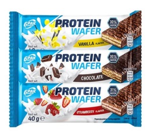 Protein Wafer – 6PAK Nutrition 40 g Strawberry ODHADOVANÁ CENA: 2,50 EUR