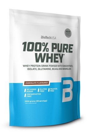 100% Pure Whey – Biotech USA 454 g sáčok Vanilka odhadovaná cena: 18,90 EUR