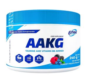AAKG práškové – 6PAK Nutrition 240 g Lemon odhadovaná cena: 22,90 EUR